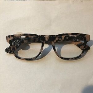 New Black Marble Peepers Blue Light filtering Glasses  +2.00